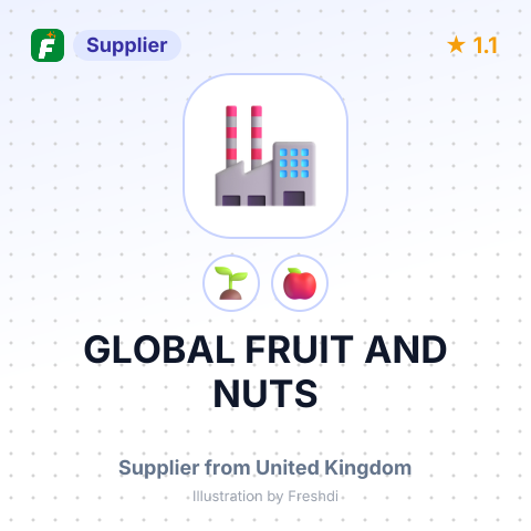 GLOBAL FRUIT AND NUTS – summary card, no photo uploaded yet