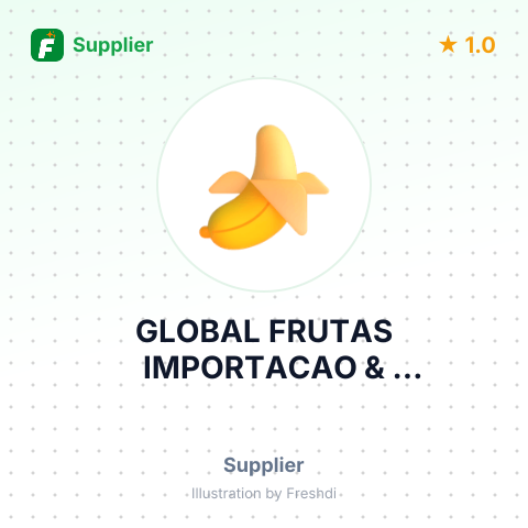 GLOBAL FRUTAS IMPORTACAO & EXPORTACAO LTDA – summary card, no photo uploaded yet
