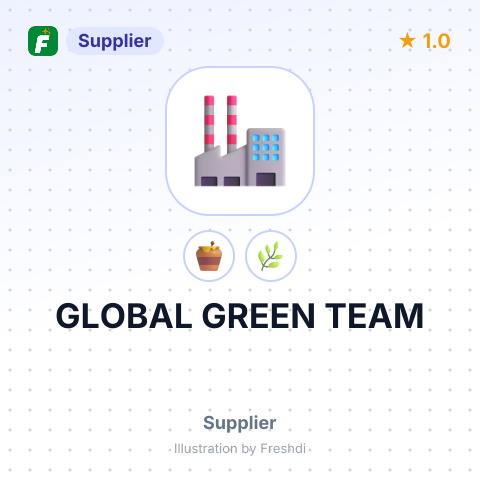 GLOBAL GREEN TEAM – summary card, no photo uploaded yet