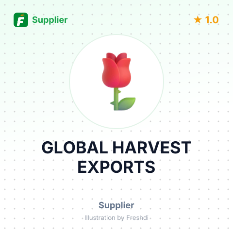 GLOBAL HARVEST EXPORTS – summary card, no photo uploaded yet