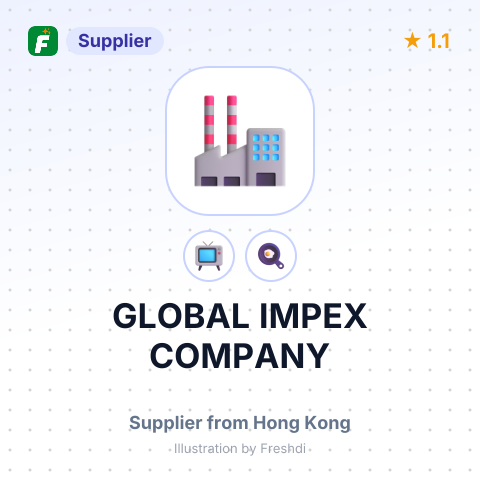 GLOBAL IMPEX COMPANY – summary card, no photo uploaded yet