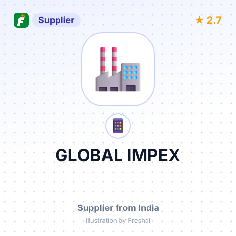 GLOBAL IMPEX – summary card, no photo uploaded yet