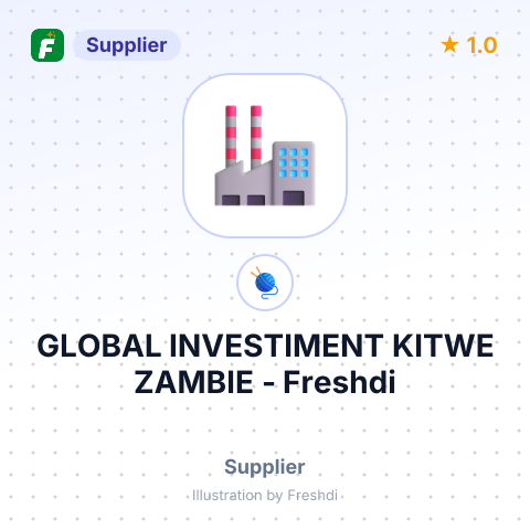 GLOBAL INVESTIMENT KITWE ZAMBIE – summary card, no photo uploaded yet