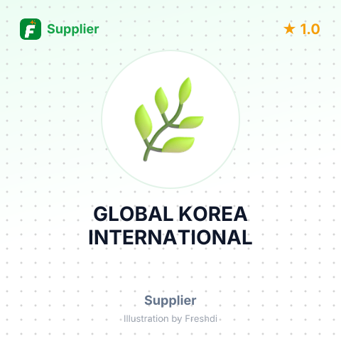 GLOBAL KOREA INTERNATIONAL – summary card, no photo uploaded yet