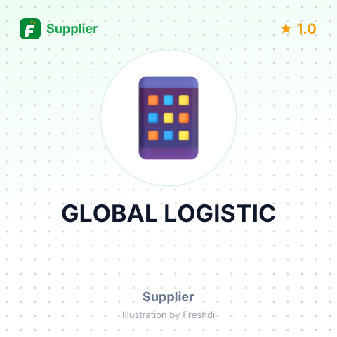 GLOBAL LOGISTIC – summary card, no photo uploaded yet