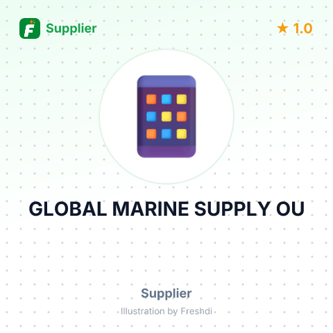GLOBAL MARINE SUPPLY OU – summary card, no photo uploaded yet