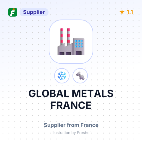 GLOBAL METALS FRANCE – summary card, no photo uploaded yet