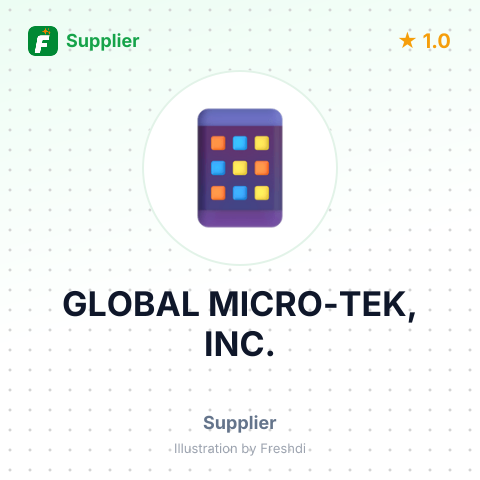 GLOBAL MICRO-TEK, INC. – summary card, no photo uploaded yet