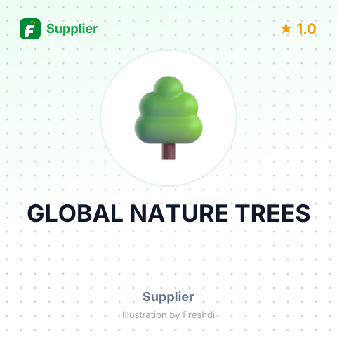 GLOBAL NATURE TREES – summary card, no photo uploaded yet