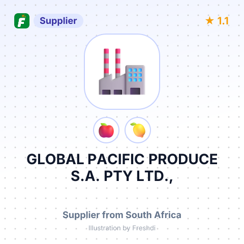GLOBAL PACIFIC PRODUCE S.A. PTY LTD., – summary card, no photo uploaded yet