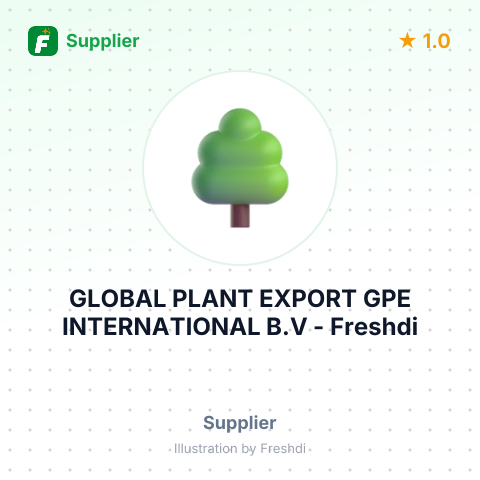 GLOBAL PLANT EXPORT GPE INTERNATIONAL B.V – summary card, no photo uploaded yet
