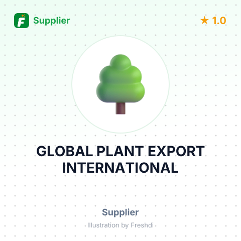 GLOBAL PLANT EXPORT INTERNATIONAL – summary card, no photo uploaded yet