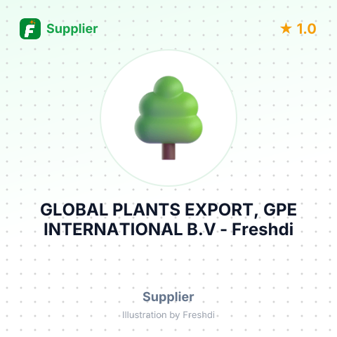 GLOBAL PLANTS EXPORT, GPE INTERNATIONAL B.V – summary card, no photo uploaded yet