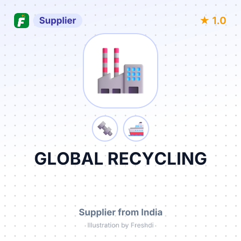 GLOBAL RECYCLING – summary card, no photo uploaded yet