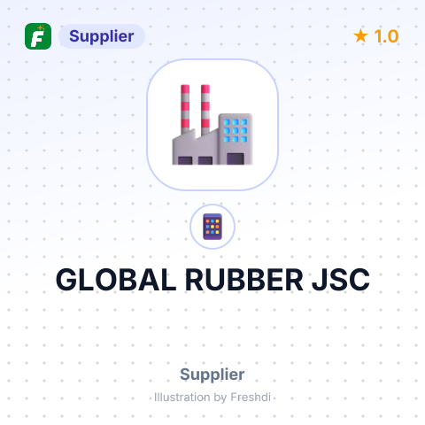 GLOBAL RUBBER JSC – summary card, no photo uploaded yet
