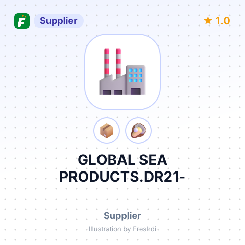 GLOBAL SEA PRODUCTS.DR21- – summary card, no photo uploaded yet