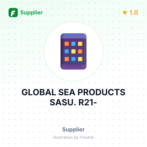 GLOBAL SEA PRODUCTS SASU. R21- – summary card, no photo uploaded yet