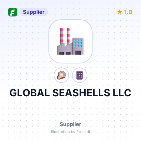 GLOBAL SEASHELLS LLC – summary card, no photo uploaded yet