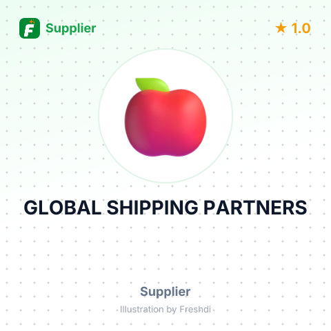 GLOBAL SHIPPING PARTNERS – summary card, no photo uploaded yet