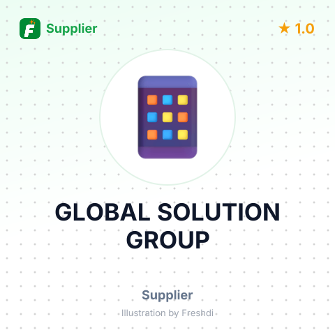 GLOBAL SOLUTION GROUP – summary card, no photo uploaded yet