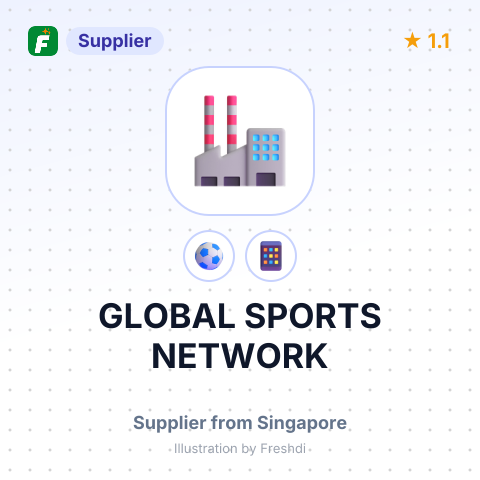 GLOBAL SPORTS NETWORK – summary card, no photo uploaded yet