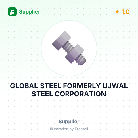 GLOBAL STEEL FORMERLY UJWAL STEEL CORPORATION – summary card, no photo uploaded yet
