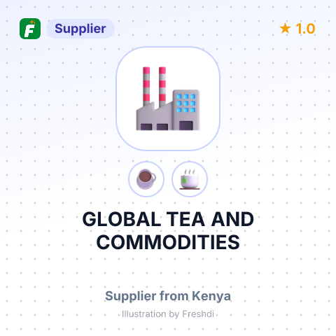 GLOBAL TEA AND COMMODITIES – summary card, no photo uploaded yet