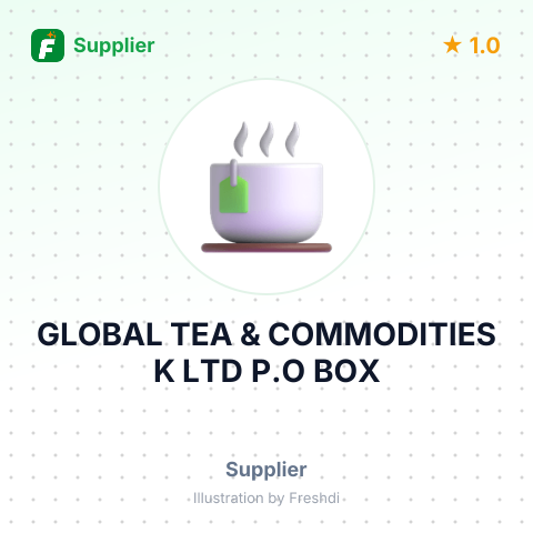GLOBAL TEA & COMMODITIES K LTD P.O BOX – summary card, no photo uploaded yet