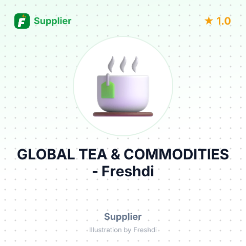 GLOBAL TEA & COMMODITIES – summary card, no photo uploaded yet