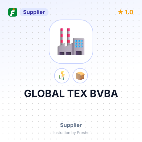 GLOBAL TEX BVBA – summary card, no photo uploaded yet