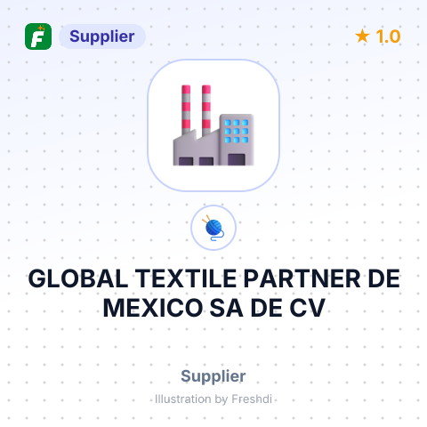 GLOBAL TEXTILE PARTNER DE MEXICO SA DE CV – summary card, no photo uploaded yet