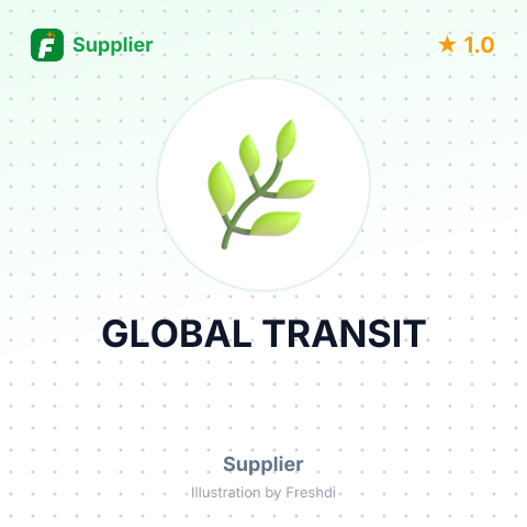 GLOBAL TRANSIT – summary card, no photo uploaded yet