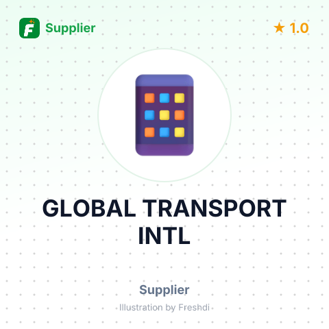GLOBAL TRANSPORT INTL – summary card, no photo uploaded yet