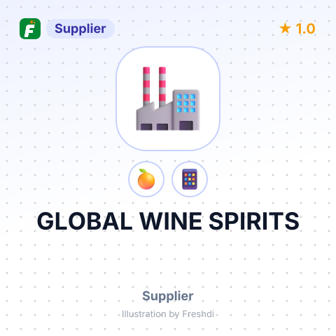GLOBAL WINE SPIRITS – summary card, no photo uploaded yet