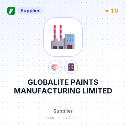GLOBALITE PAINTS MANUFACTURING LIMITED – summary card, no photo uploaded yet
