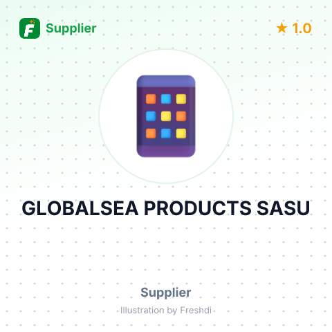 GLOBALSEA PRODUCTS SASU – summary card, no photo uploaded yet