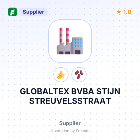 GLOBALTEX BVBA STIJN STREUVELSSTRAAT – summary card, no photo uploaded yet