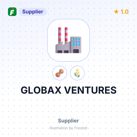 GLOBAX VENTURES – summary card, no photo uploaded yet