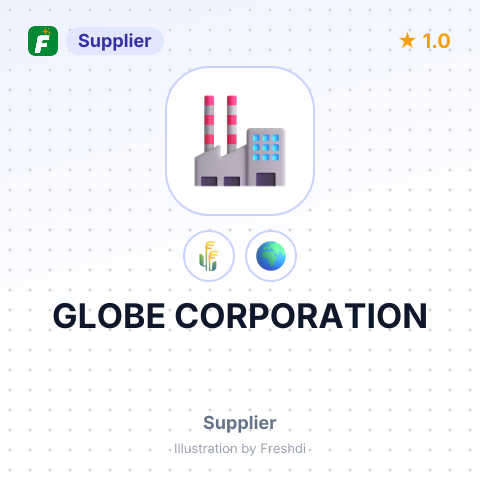 GLOBE CORPORATION – summary card, no photo uploaded yet