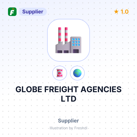 GLOBE FREIGHT AGENCIES LTD – summary card, no photo uploaded yet