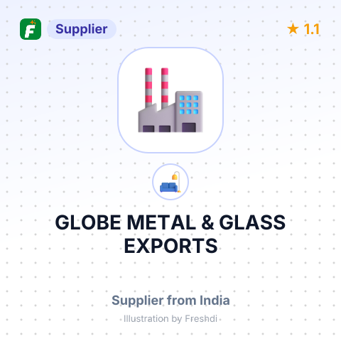 GLOBE METAL & GLASS EXPORTS – summary card, no photo uploaded yet