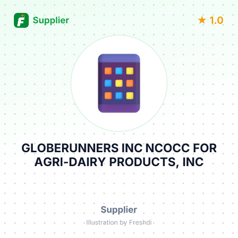 GLOBERUNNERS INC NCOCC FOR AGRI-DAIRY PRODUCTS, INC – summary card, no photo uploaded yet