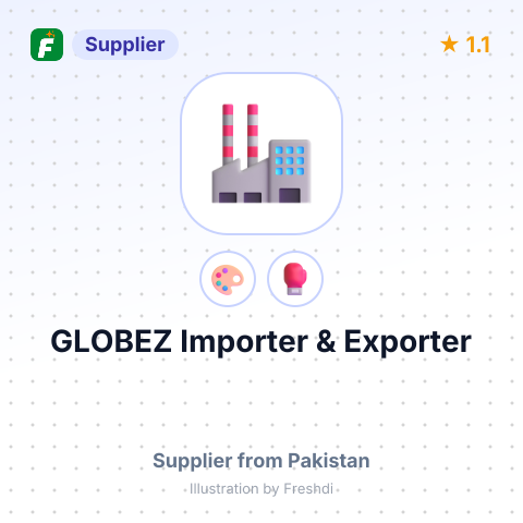 GLOBEZ Importer & Exporter – summary card, no photo uploaded yet