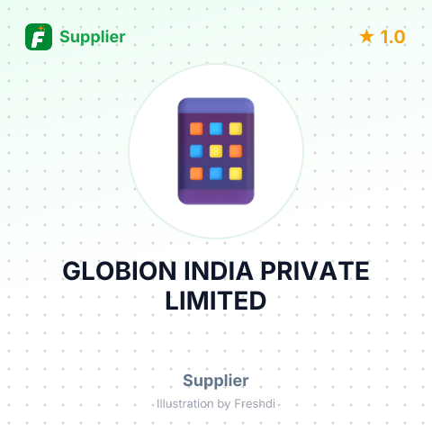 GLOBION INDIA PRIVATE LIMITED – summary card, no photo uploaded yet