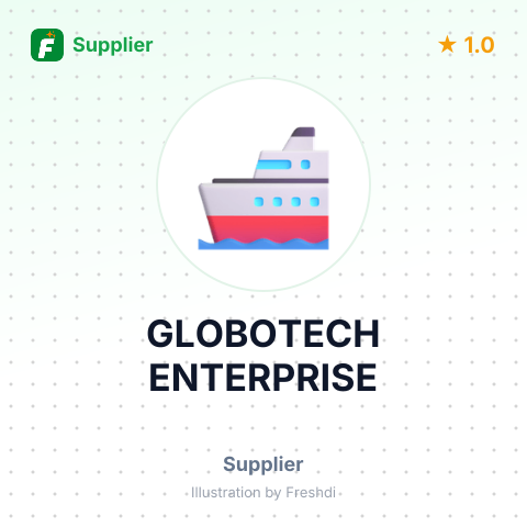 GLOBOTECH ENTERPRISE – summary card, no photo uploaded yet