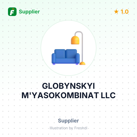 GLOBYNSKYI M'YASOKOMBINAT LLC – summary card, no photo uploaded yet