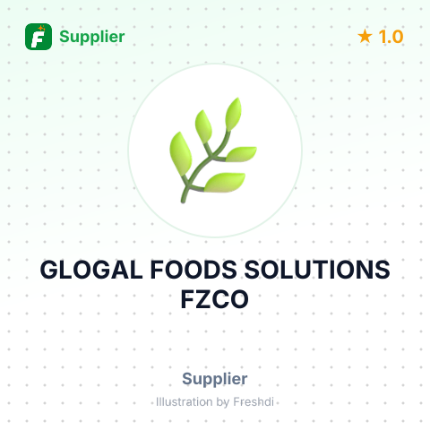 GLOGAL FOODS SOLUTIONS FZCO – summary card, no photo uploaded yet