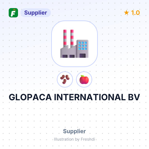 GLOPACA INTERNATIONAL BV – summary card, no photo uploaded yet