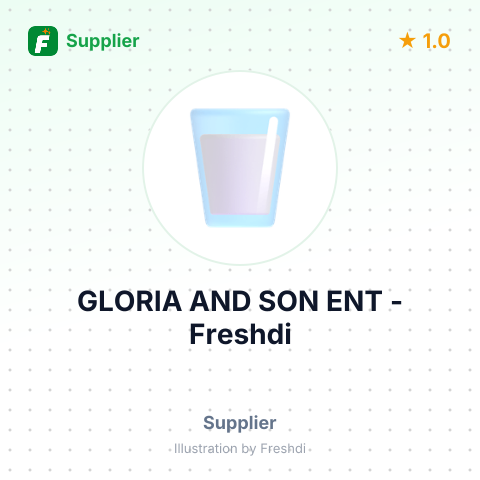 GLORIA AND SON ENT – summary card, no photo uploaded yet