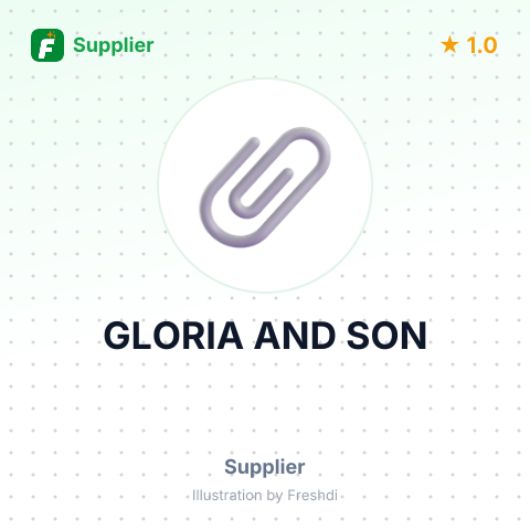 GLORIA AND SON – summary card, no photo uploaded yet